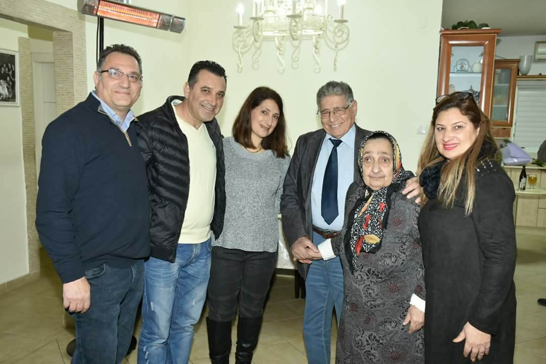 משפחת פרץ עם צבי גוב ארי