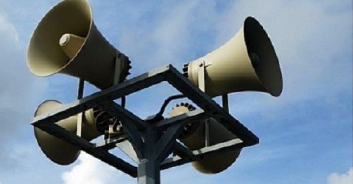 צופרי אזעקה. צילום: ארכיון מיינט