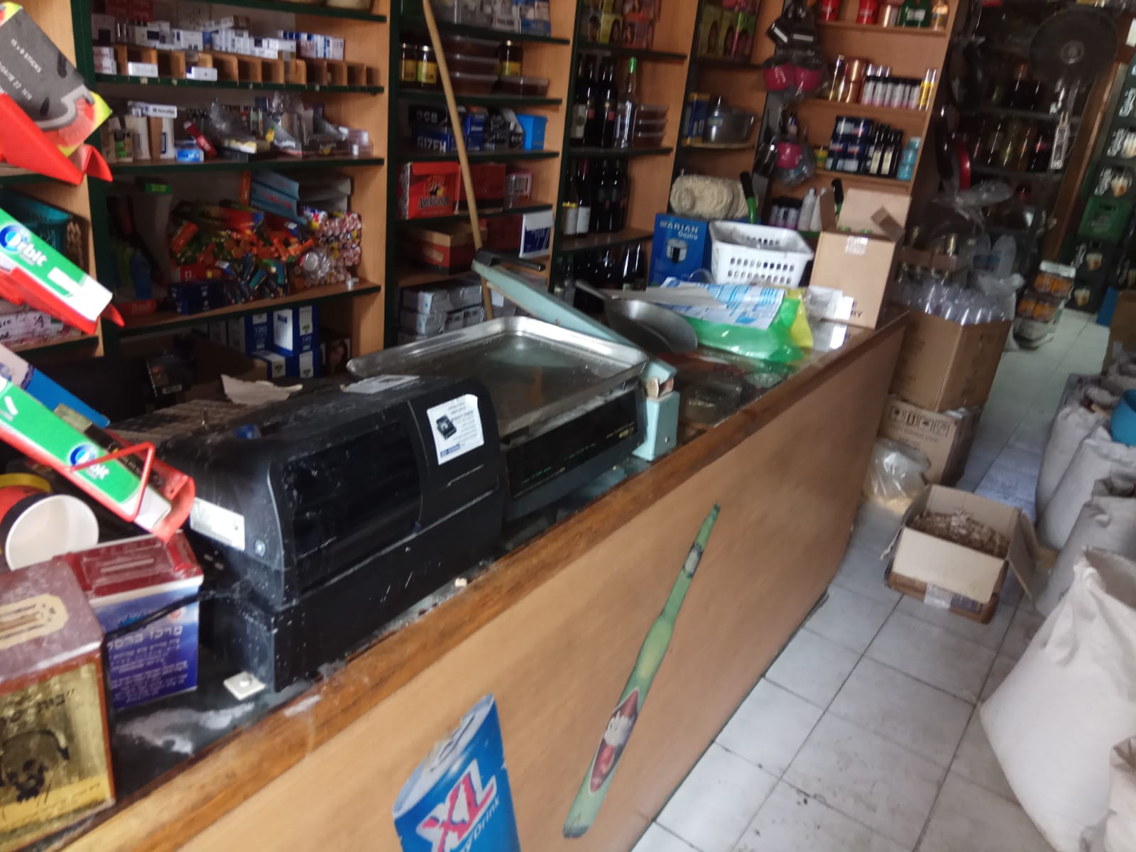 חנות התבלינים נותקה מחשמל