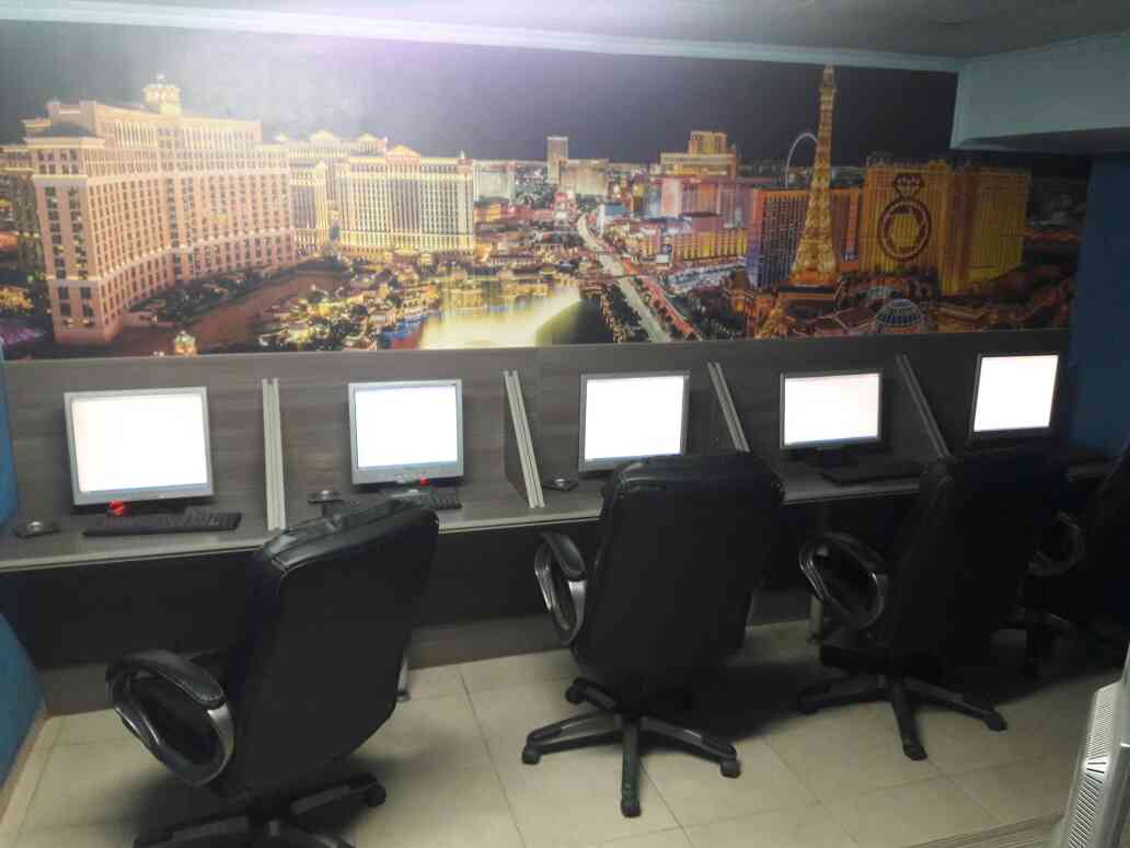 המקום שממנו הופעלו ההימורים. דוברות המשטרה