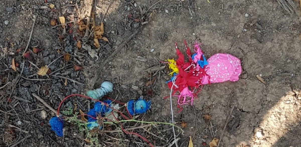 בלון תבערה- דוברות משטרה