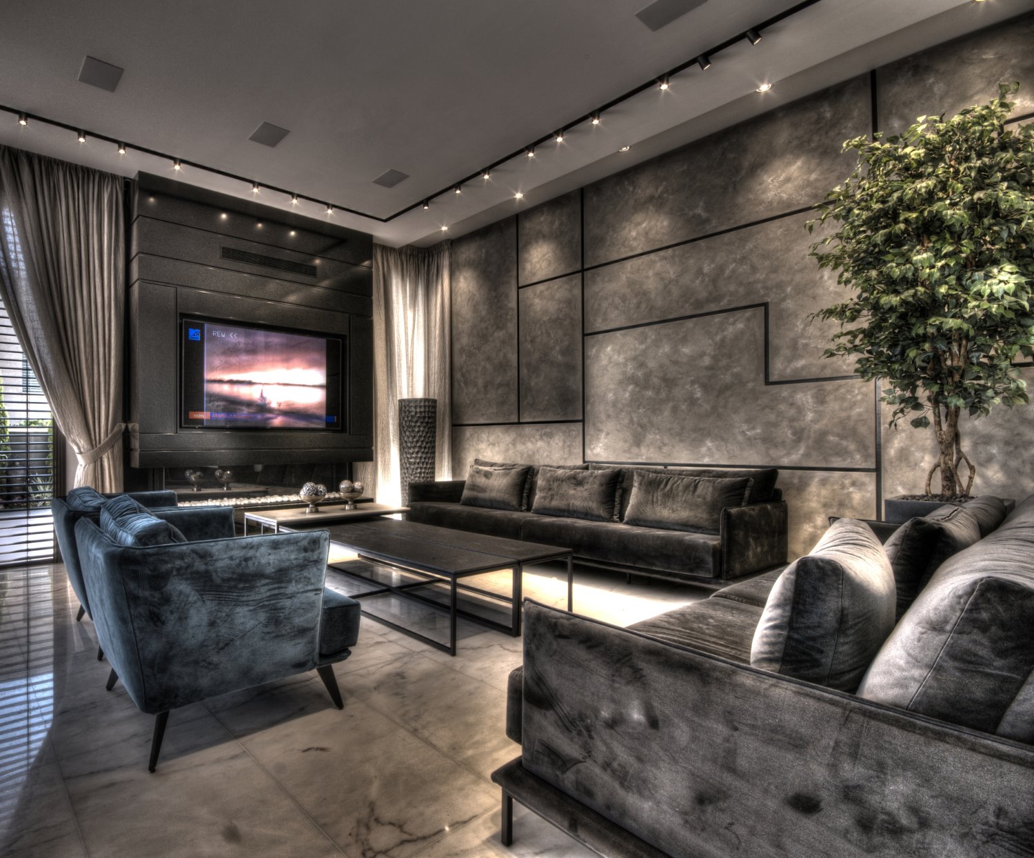 עיצוב הסלון