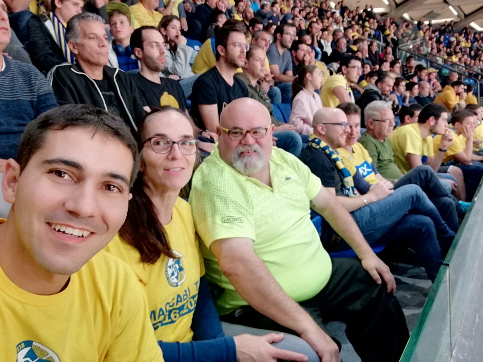 רועי גבאי והחברים במכבי