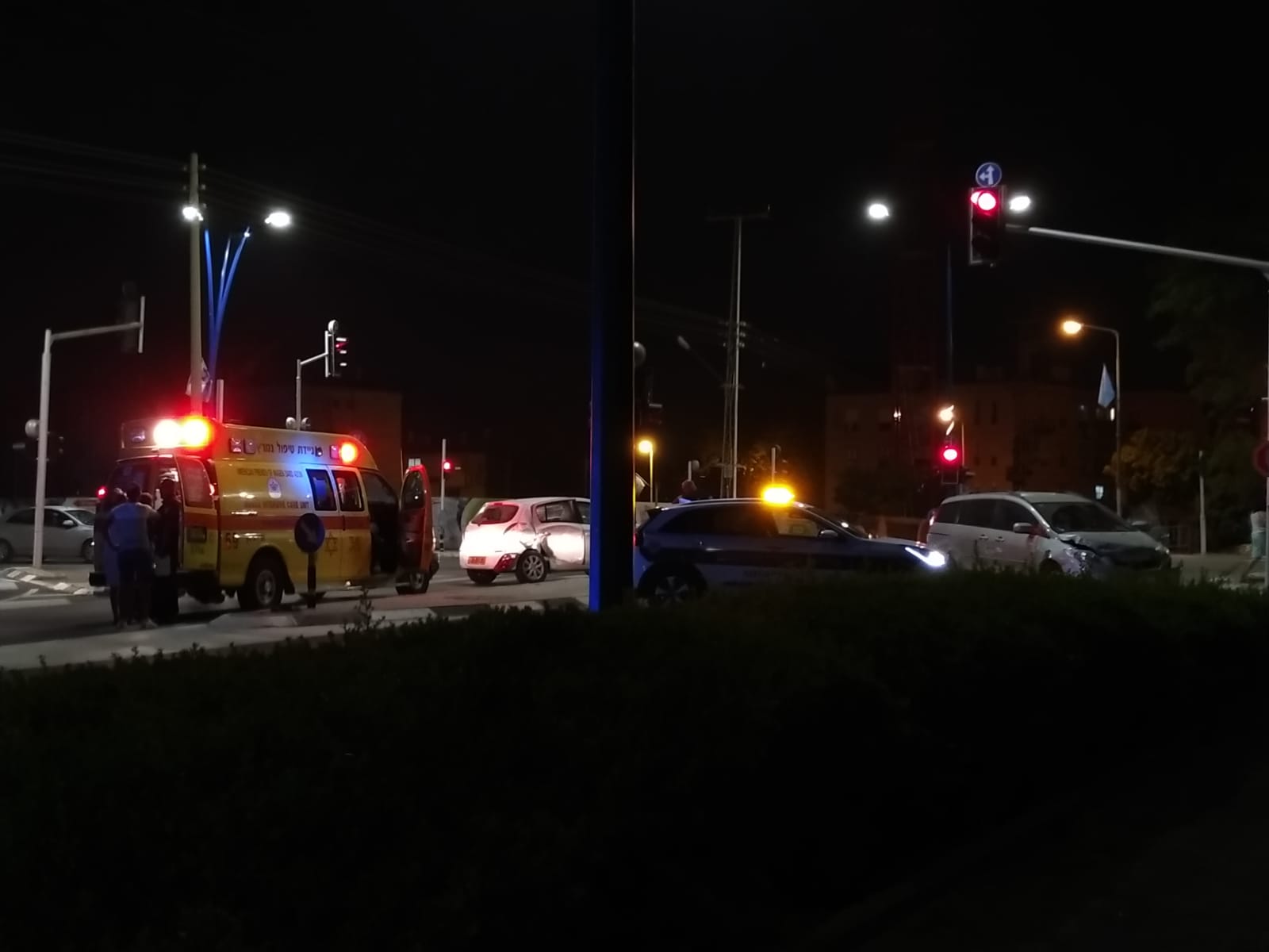 תאונה שדרות העצמאות 