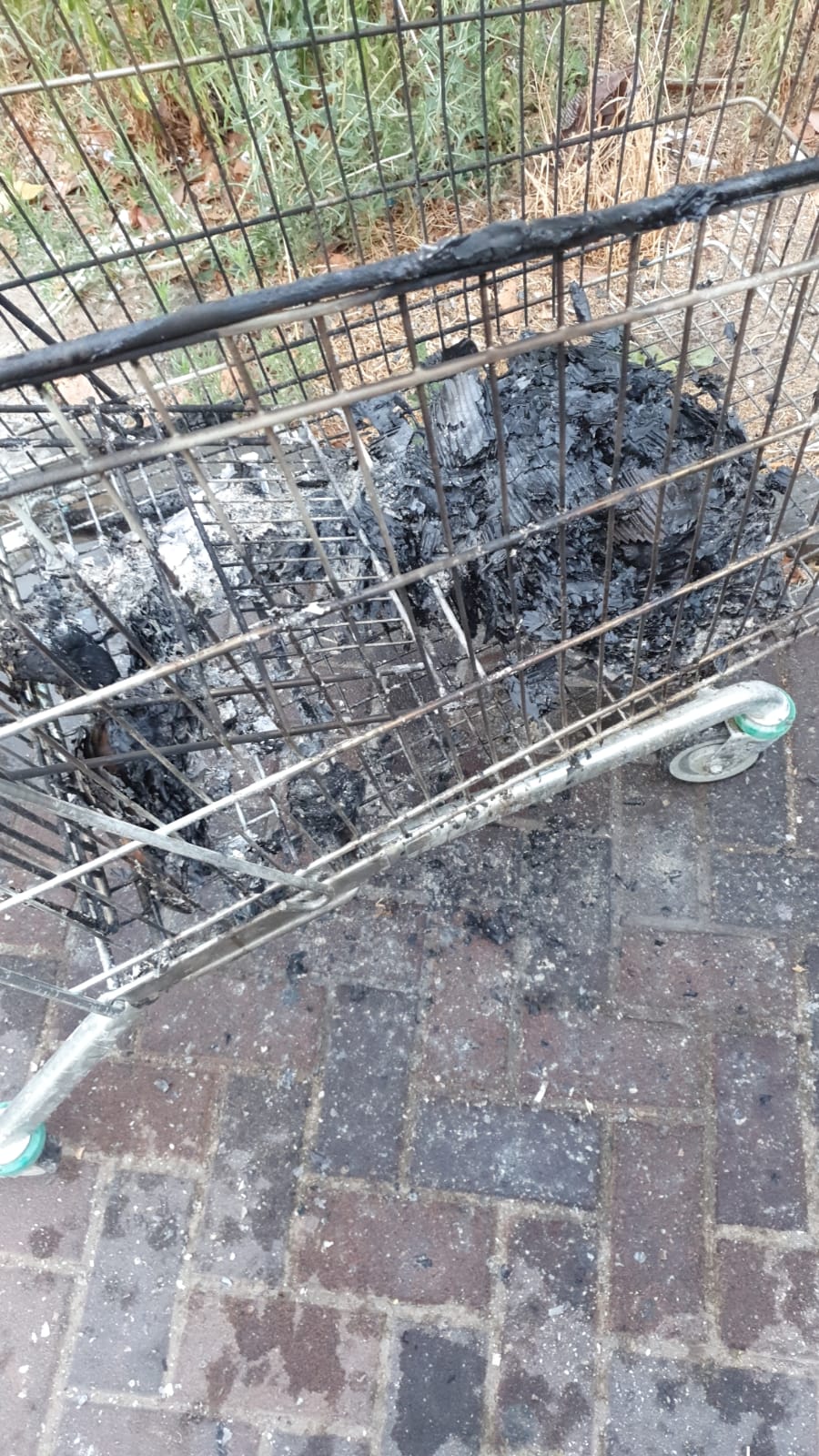 שריפת עגלות