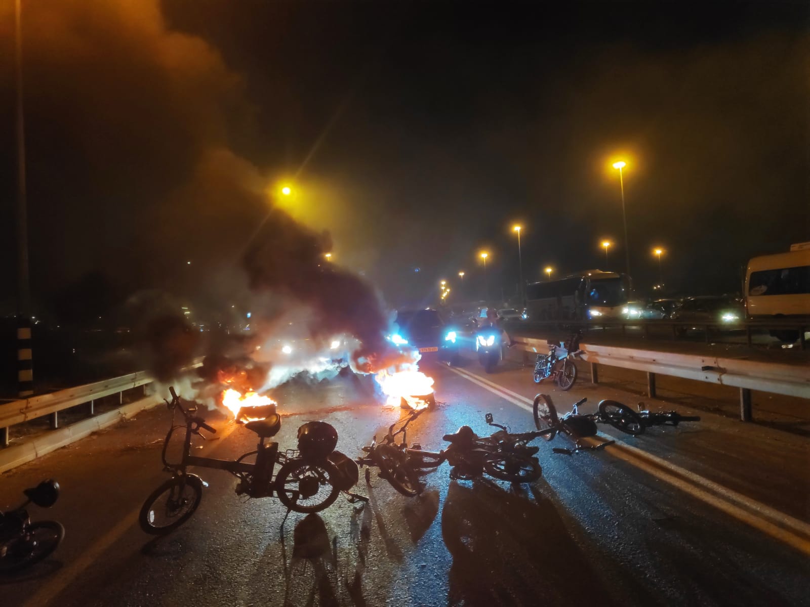 כביש 4 בעוצר