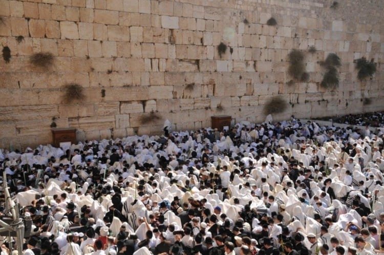 ברכת כוהנים, הכותל המערבי, chabadpedia