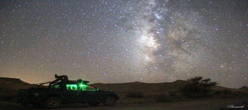 חאן בארות ליל מטאורים במכתש רמון, צילום גל ביסמוט