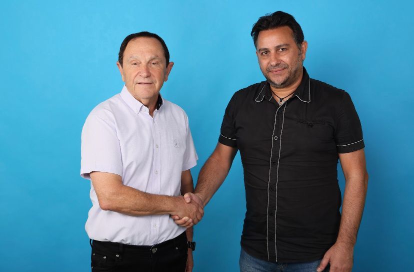 חיים מסינג וחבר המועצה מאיר דהן