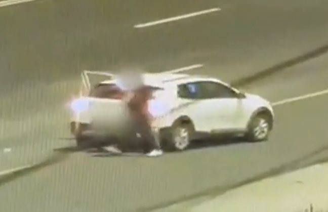 התקיפה שצולמה