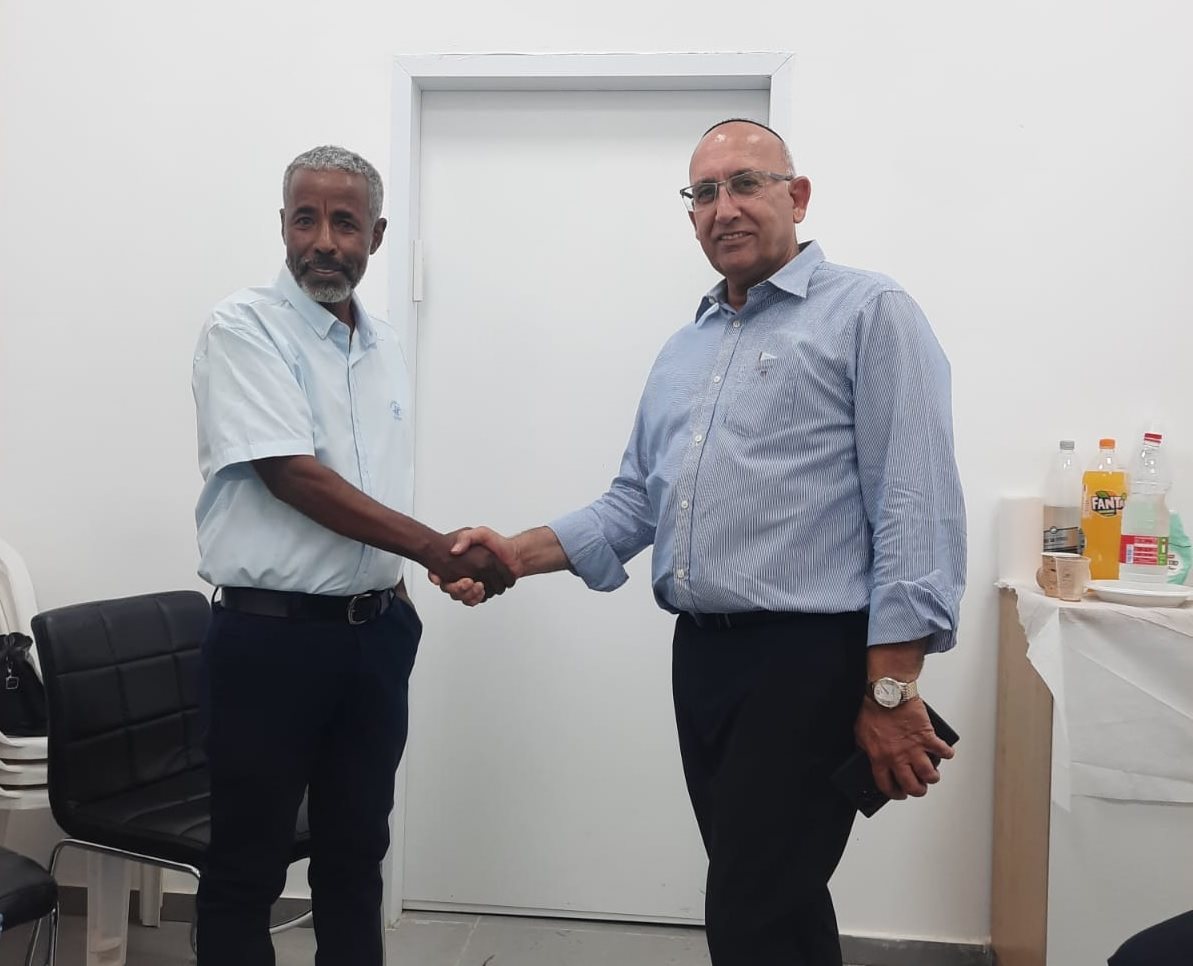 מאיר הרוש ושחר סימנה