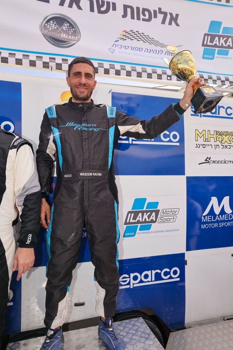 הזוכה בקטורגיה הראשונה וואסים מסראווה צילום רונן טופלברג