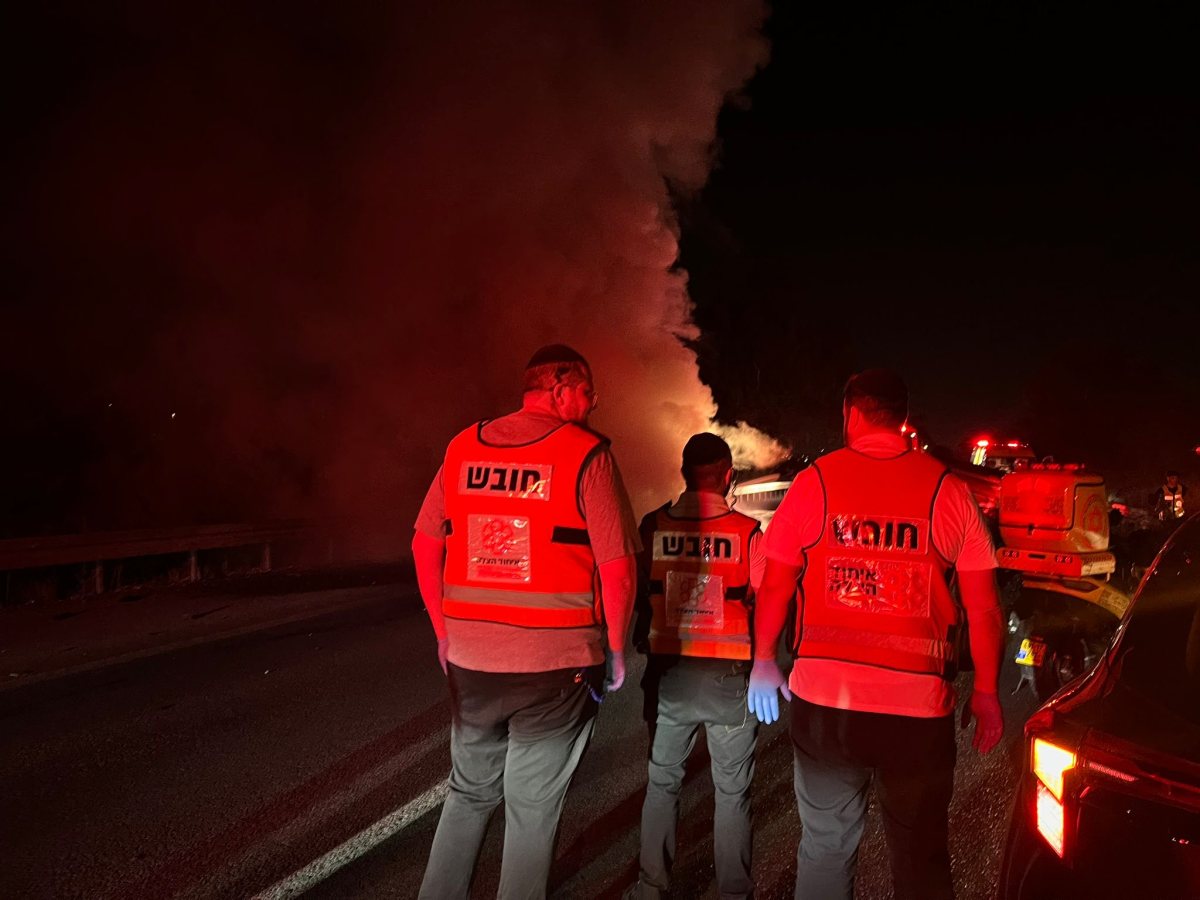 צילום: דוברות איחוד הצלה