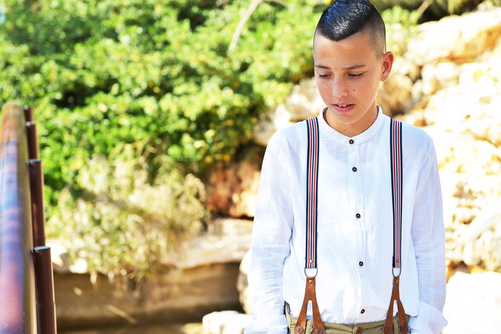 נהוראי ביום הצילומים