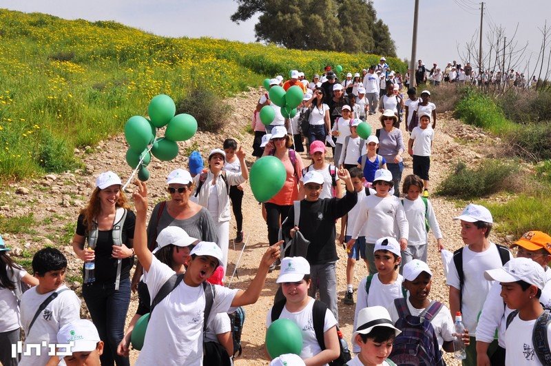 צעדת יבנה אשתקד. צילום עמרם כהן