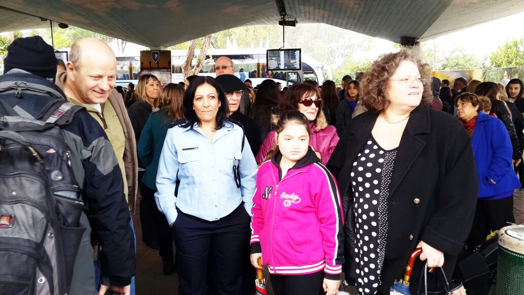 עם בני המשפחה