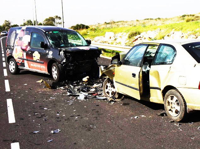זירת התאונה הקטלנית