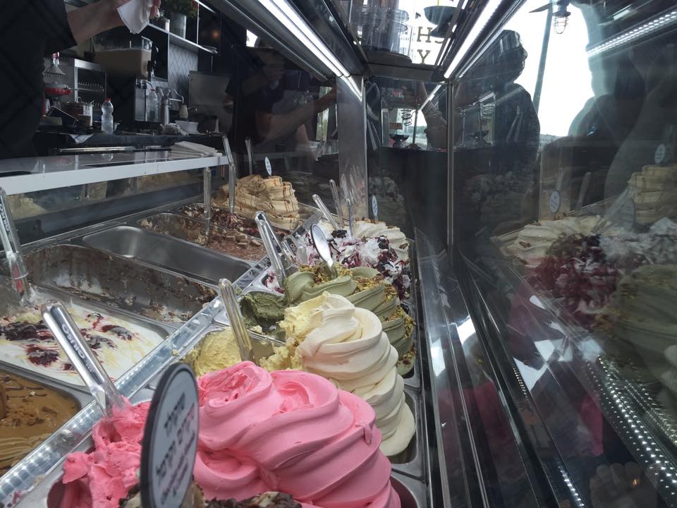 מגוון גדול של טעמים. גלידה גולדה