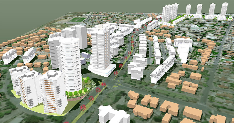 הדמיה רחוב הכרמל