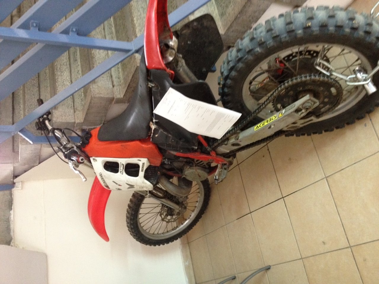 אופנוע. תמונת ארכיון