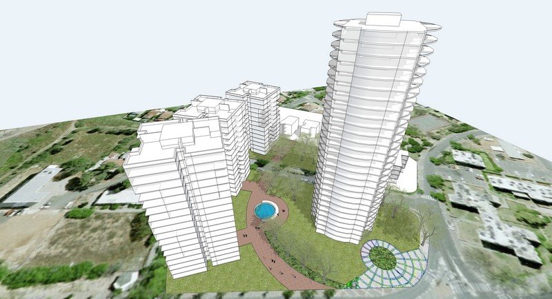 הדמיית מתחם הכרמל