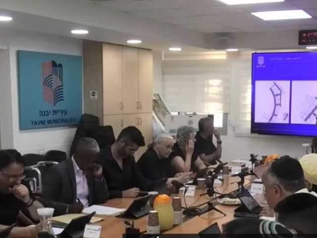 ישיבת מועצת העיר יבנה האחרונה