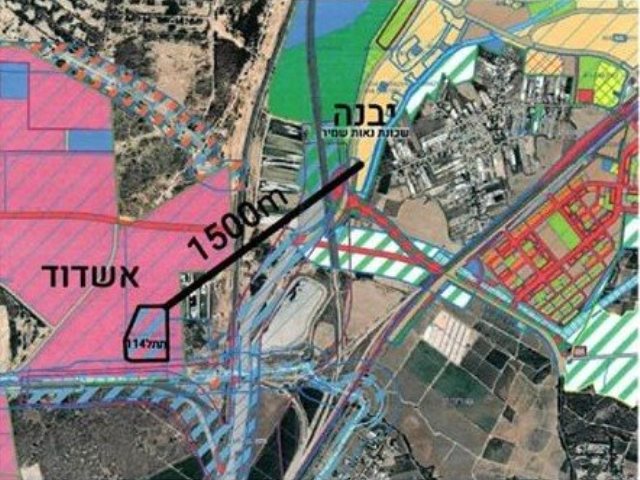 התוכנית למתקן באשדוד