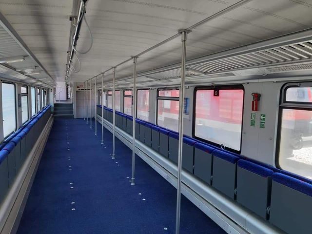 צילום קרון העמידה: רכבת ישראל