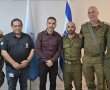 מפקד מחוז ירושלים והמרכז בפיקוד העורף בביקור בעיריית יבנה