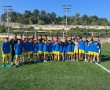 מפגש תלמידי כיתות ז׳ במגמת הכדורגל עם שחקני מכבי יבנה