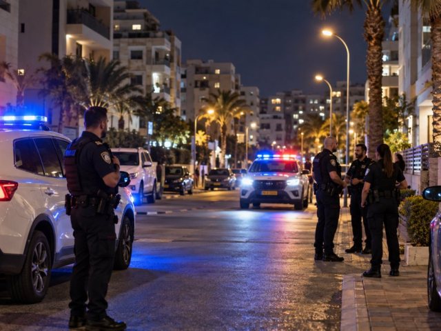 זירת אירוע אלימות - אילוסטרציה