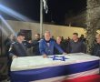 בהצדעה ובתפילה: המפכ"ל בראש שיירת החזרה של רן גואילי הי"ד | צפו ברגעים המצמררים