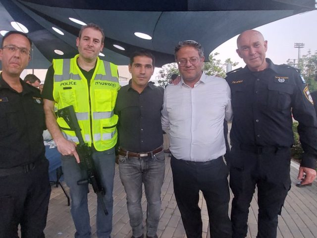 טקס חניכת כיתת הכוננות המשטרתית