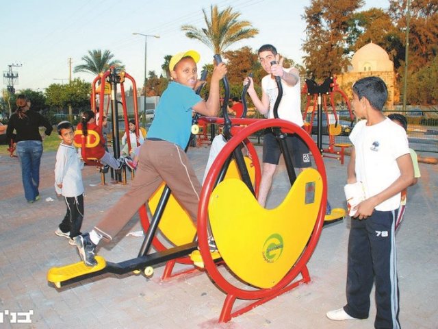 מתקני כושר ביבנה לשימוש חופשי