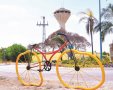 פסלי האופניים ברחובות יבנה