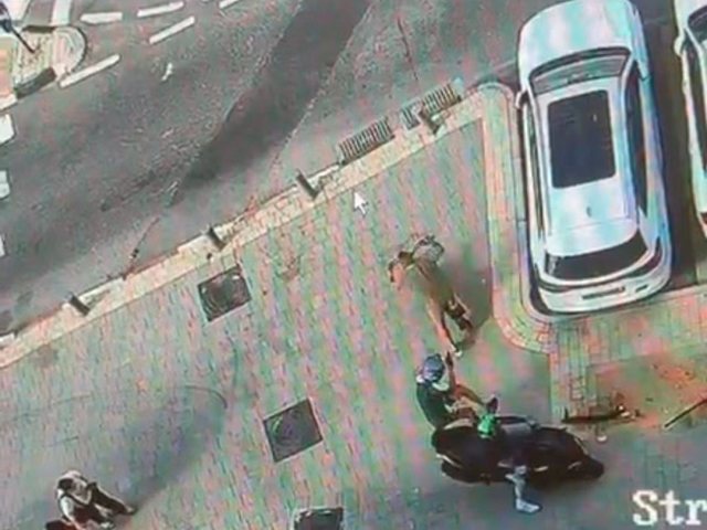 ניסיון החיסול (מתוך סרטון שהופץ ברשת)
