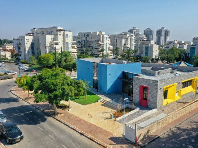 מרכז הצעירים בעין הרחפן. צילום: חן כליפה-לוי, צילומי אוויר