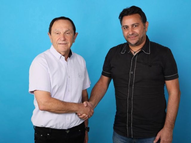 חיים מסינג וחבר המועצה מאיר דהן