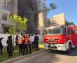 שריפה פרצה בבניין ברובע ו', כוחות הכיבוי וההצלה הוזנקו (וידאו)