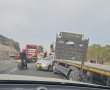 עוד תאונה הבוקר: פצועה קל בתאונה בכביש בגין דרום – עומסי תנועה במקום