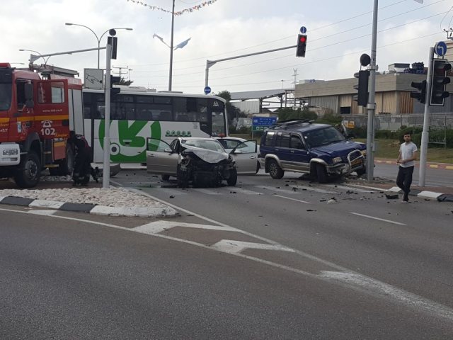 תאונה מחרידה