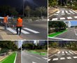 לקראת פתיחת שנת הלימודים: מחדשים את סימוני הבטיחות ברחבי יבנה