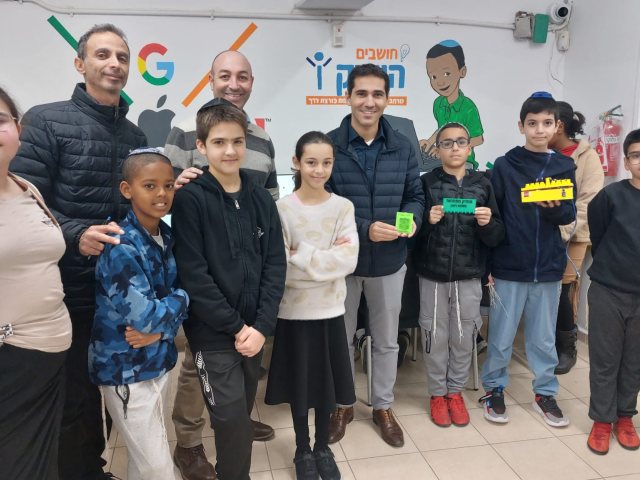 תמונה מרגשת מבית הספר