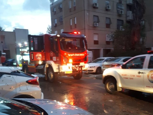 שריפה ברחוב הדרור